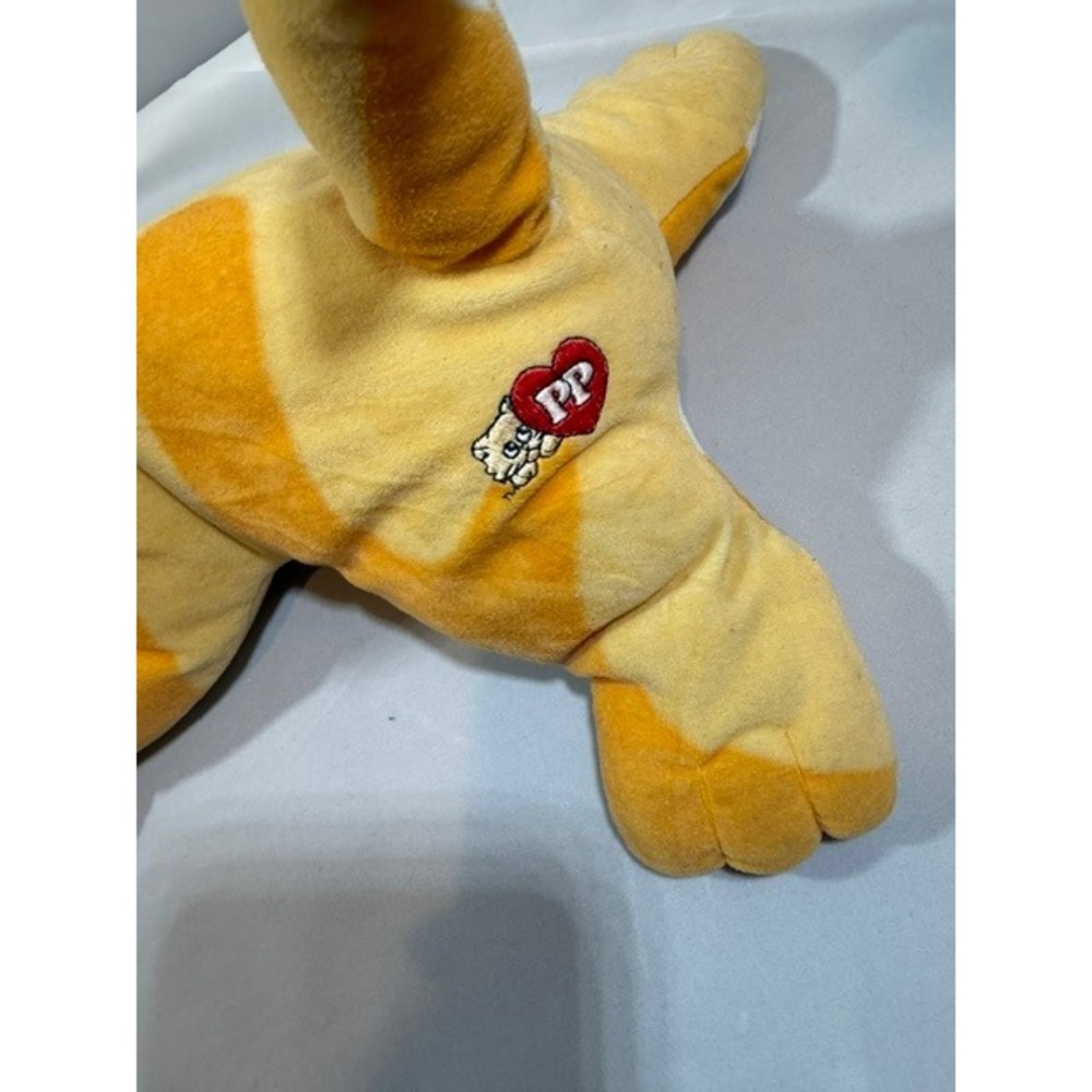 Vintage Pound Purries puppies Cat Yellow‎ Orange Tabby Stuffed PP - Picture 4 of 6